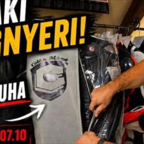 Egy rászoruló motoros meg kap egy általunk felújított ruhát II. Egy rászoruló motoros meg kap egy általunk felújított ruhát II.