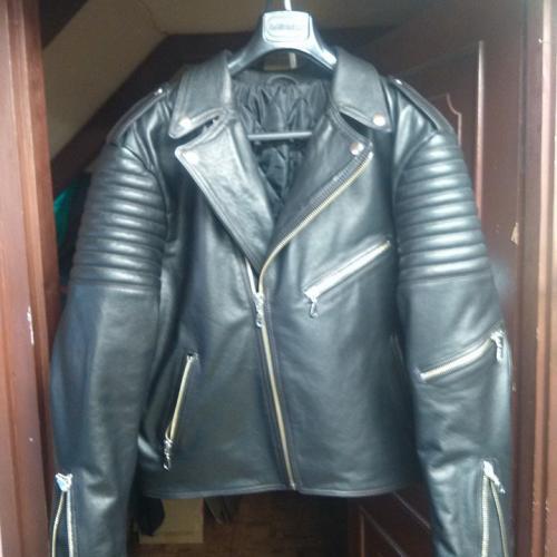 Retro motoros kabát